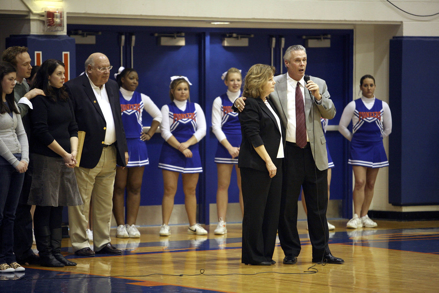BO RYAN COURT DEDICATION AT THE UNIVERSITY OF WISCONSIN PLATTEVILLE